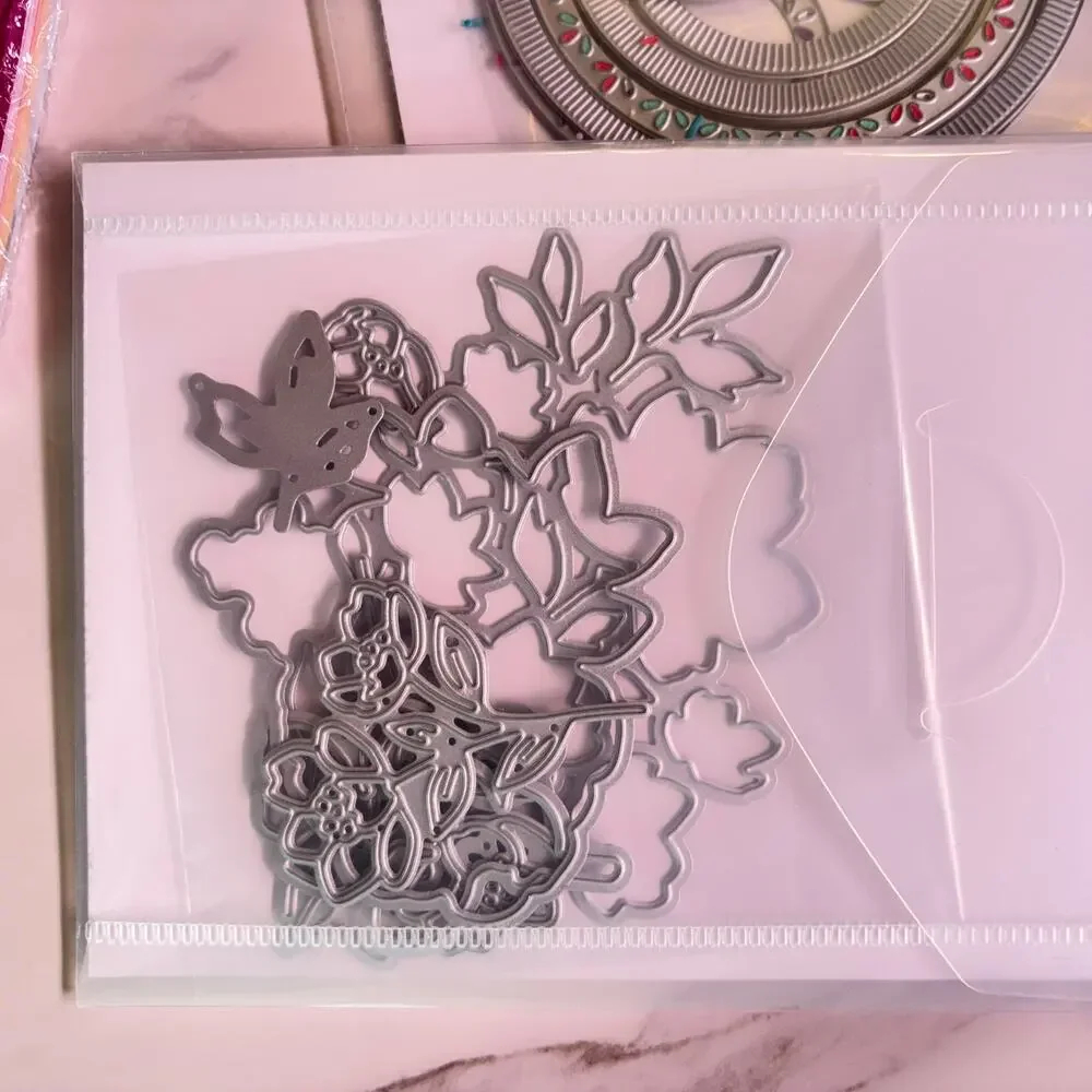 Stampin Up Lot 4 Stamp Sets Matching Dies 8pc Bundle Regal Flora Nature